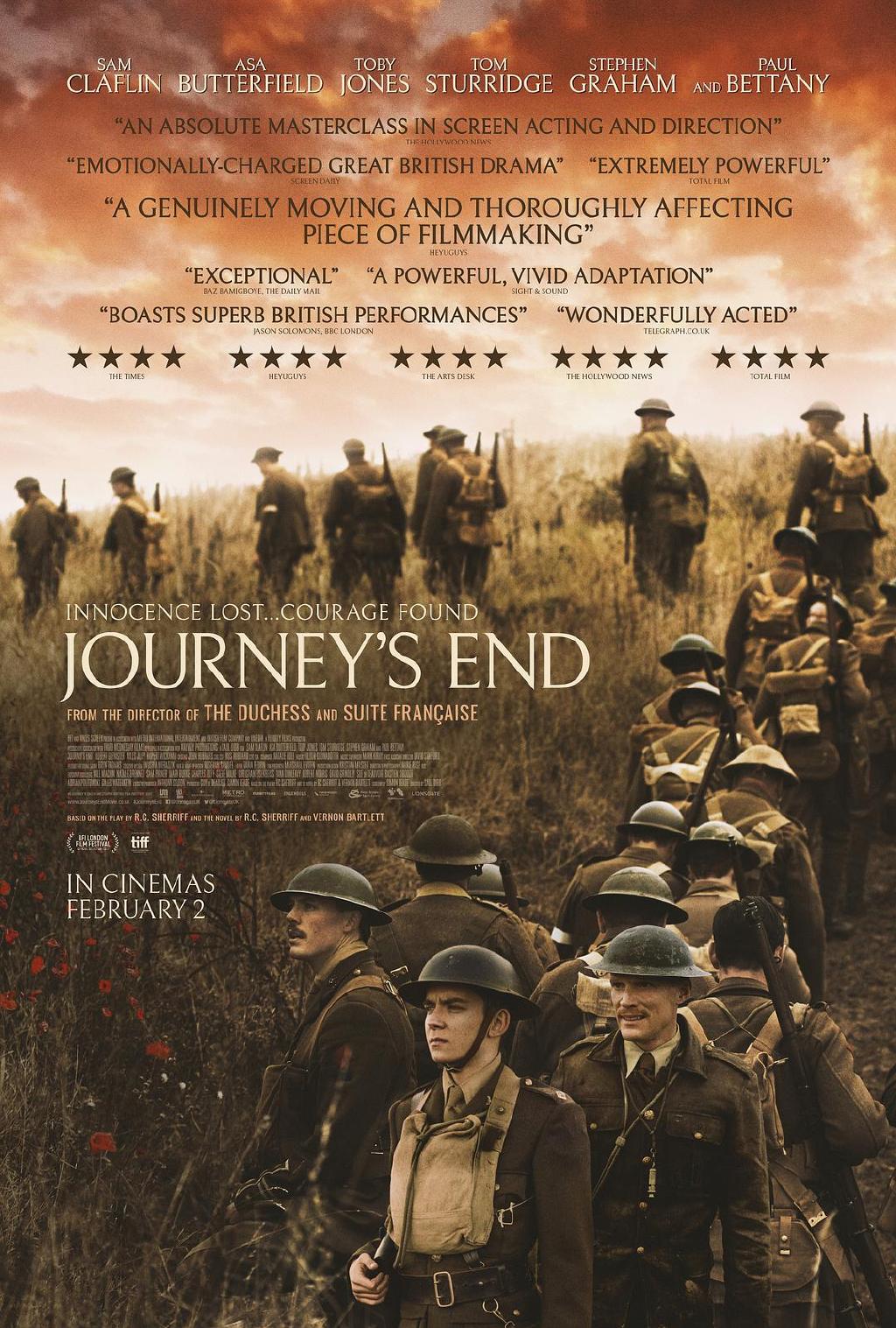 Journey's End / 旅程尽头海报