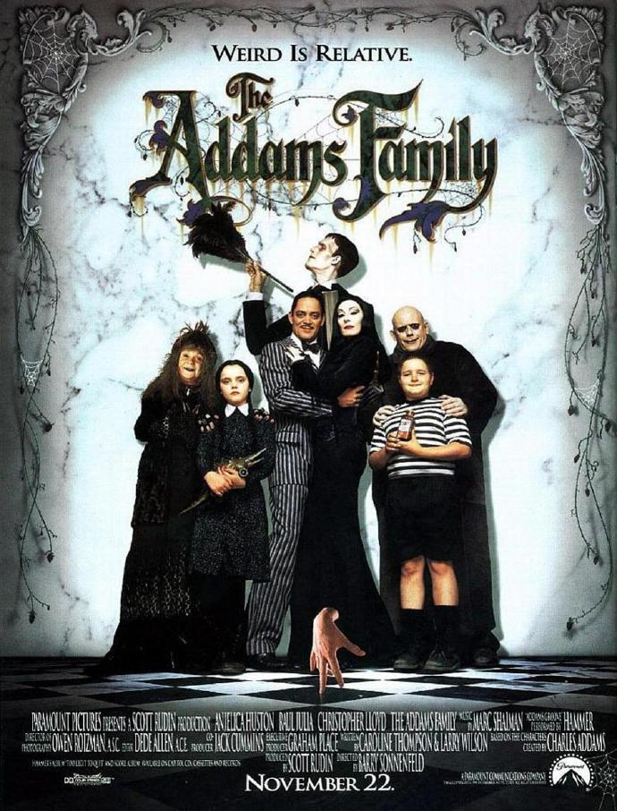 The Addams Family / 阿达一族 / 爱登士家庭海报