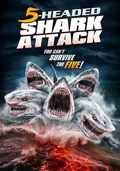 5-Headed Shark Attack海报