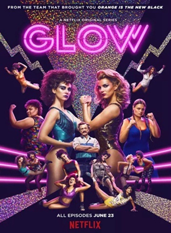 GLOW：华丽女子摔角联盟(台) / Gorgeous Ladies Of Wrestling / Glow / G.L.O.W.海报