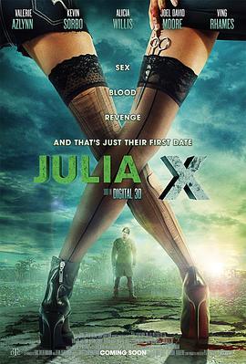 朱莉亚X 3D / 血腥茱莉亚 3D海报