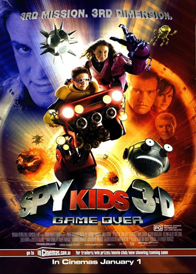 特工神童3 / 非常小特务之3D立体出击 / Spy Kids 3-D: Game Over海报